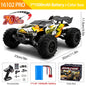 16103PRO 2.4GHz RC Car 70KM/H: Brushless 1:16 4WD Off-Road Vehicle with LED